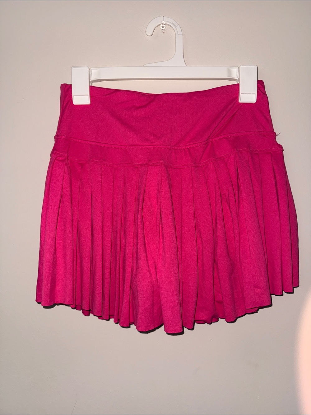 Kyodan Hot Pink Pleated Mini Skirt